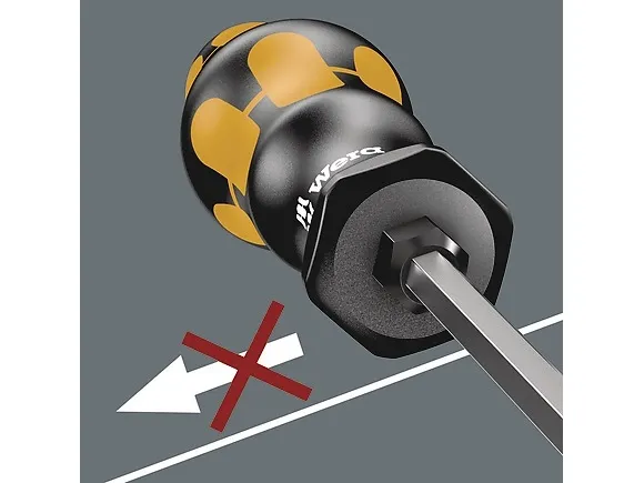 Wera 05018264001, 20,5 cm, Sort/gul