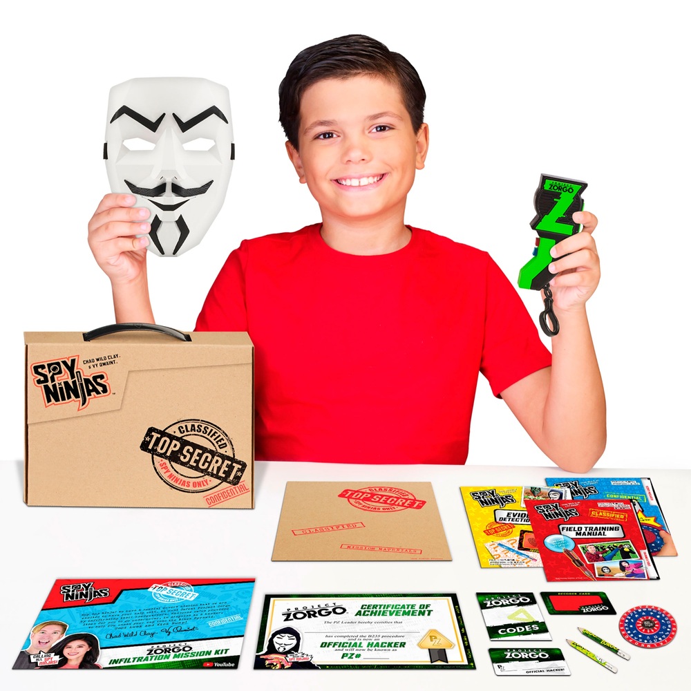 Spy Ninjas Project Zorgo Infiltration Mission Kit von Vy Qwaint und Chad Wild Clay