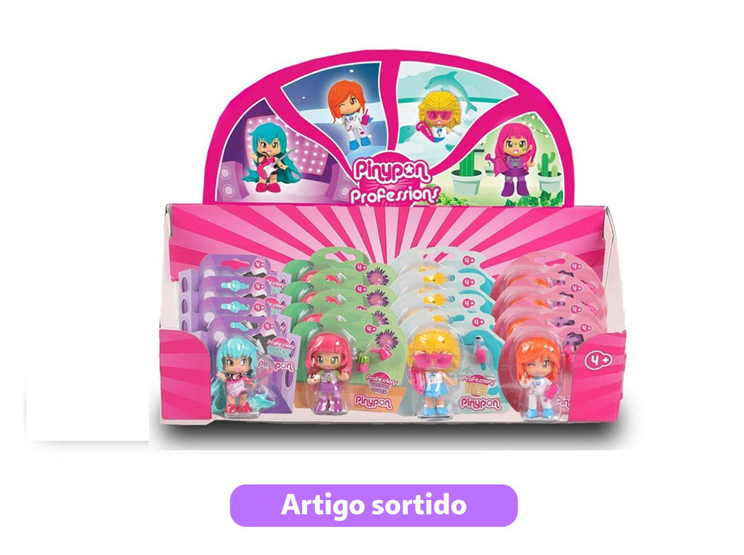 PROFISSÕES #2 PINYPON MODELOS SORTIDOS