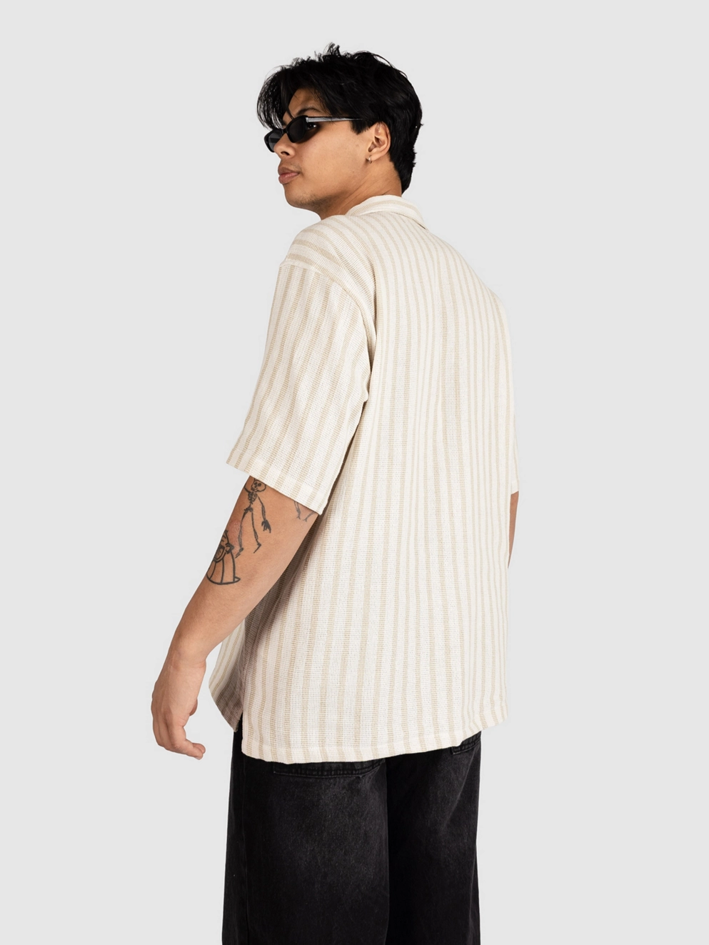 Woodbird WBBanks Weeve Shirt sand