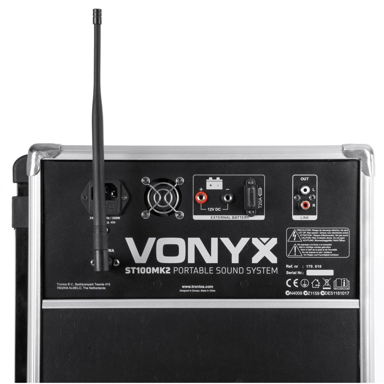 Vonyx ST100 MK2 mobiele geluidsset