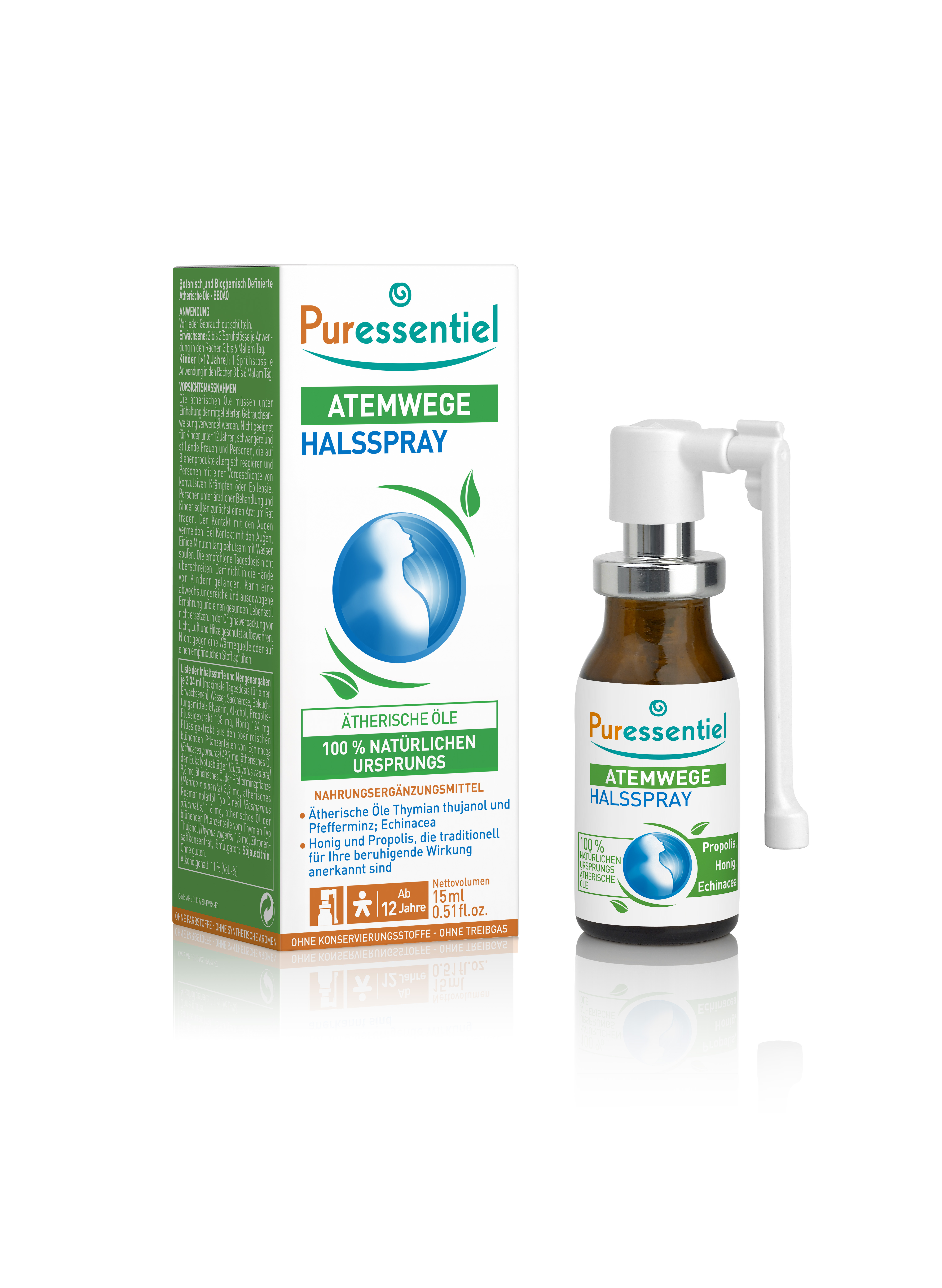 Puressentiel Halsspray Atemwege Spray Spr 15 ml