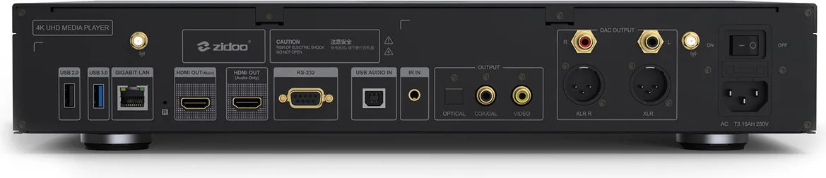 Zidoo UHD5000 Lecteurs multimédia
