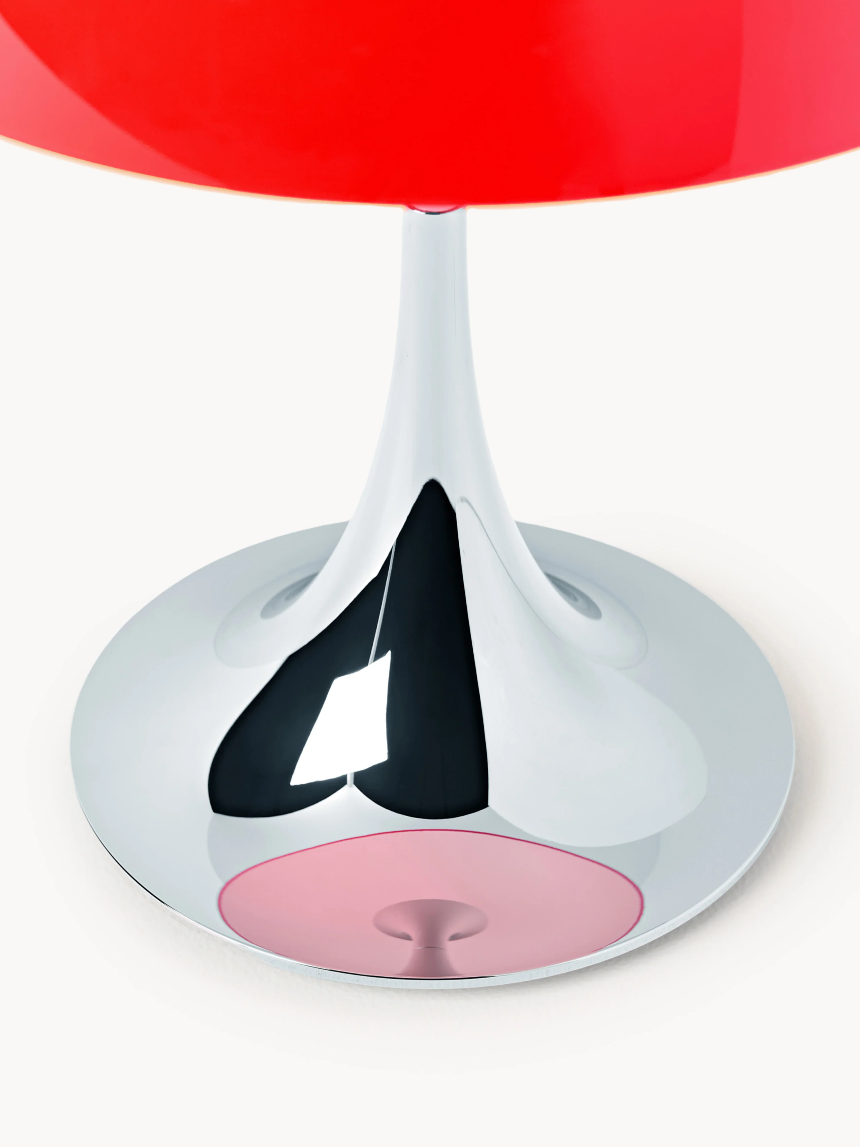 Draagbare dimbare LED-tafellamp Panthella 250, design Verner Panton