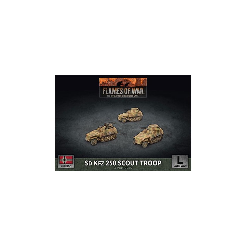 Flames of War - SdKfz 250 Scout Troup