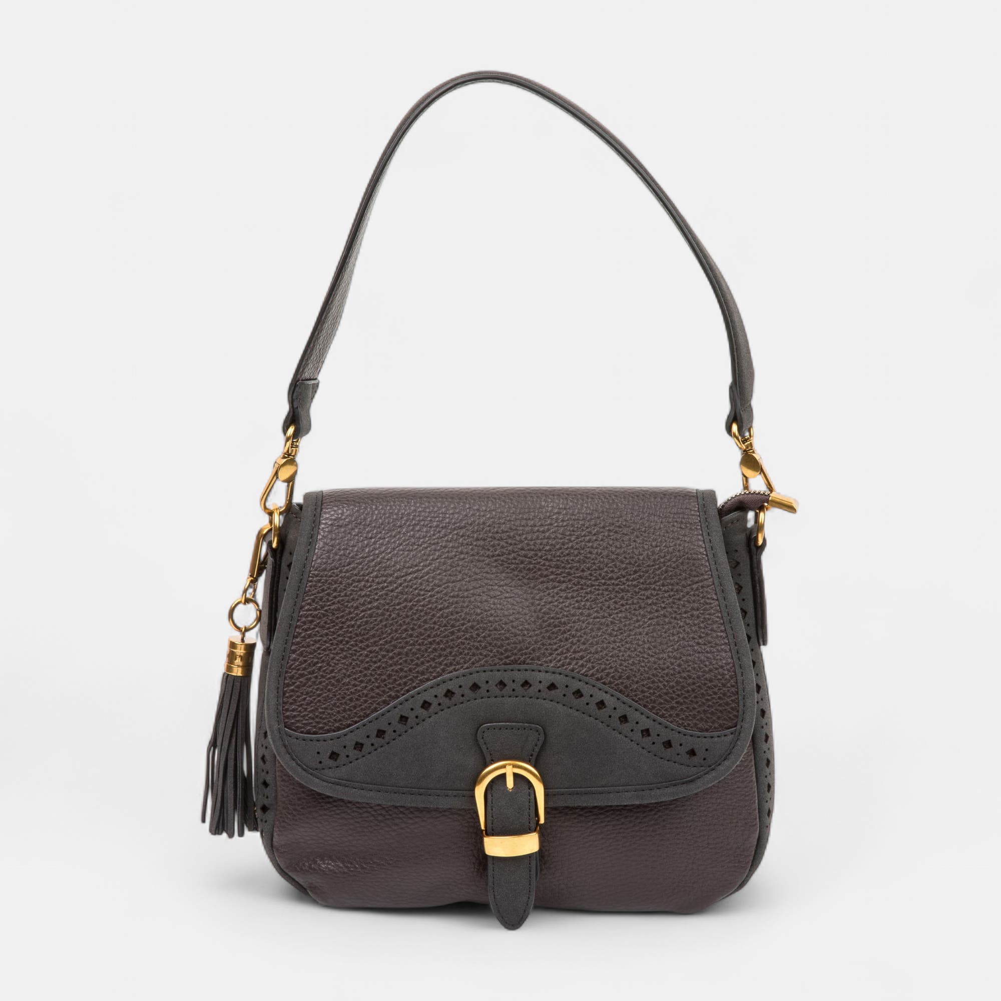 Sac bandoulière marron