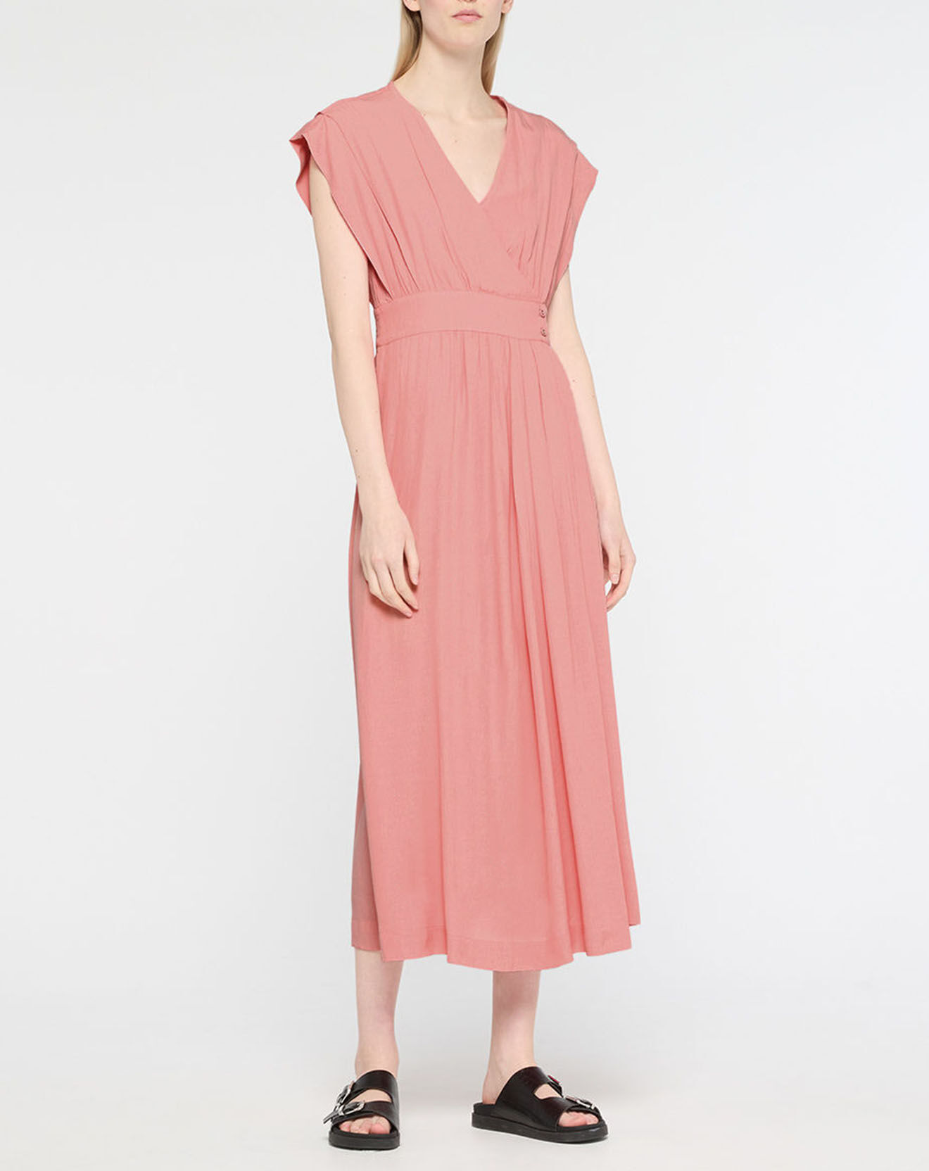 Scotch & Soda Robe longue rose