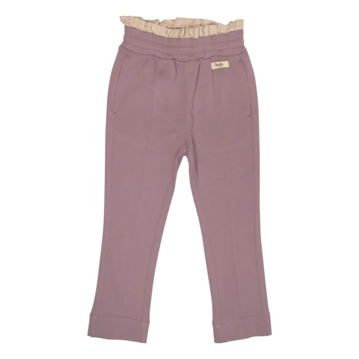 Baje Studio Jogger Droit Wolvi | Lilas
