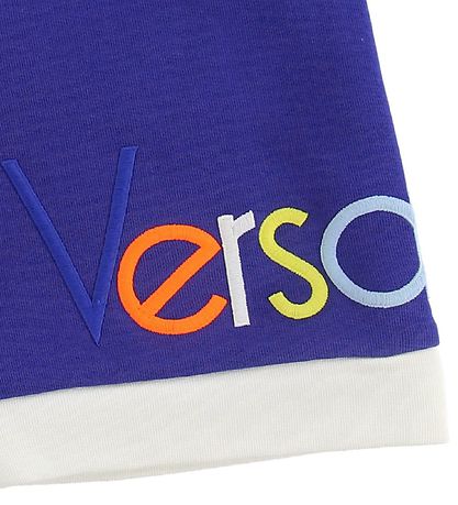 Young Versace Shorts - Sweat - Blau m. Text