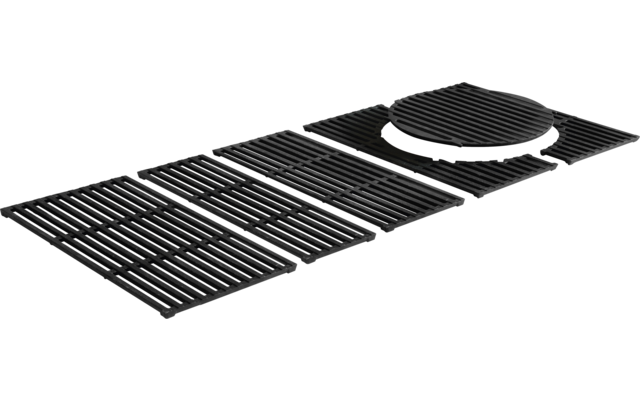 Enders Switch Grid Hyde Grillrost emailliertes Gusseisen mit herausnehmbarem Rundelement