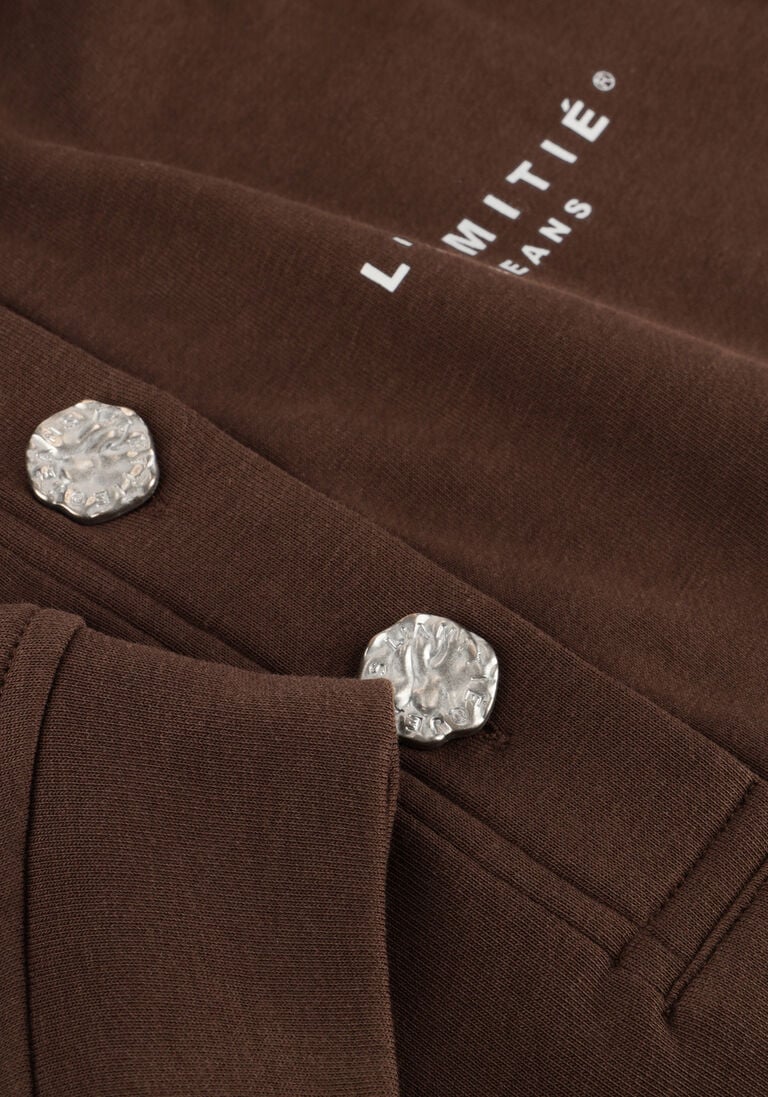 bruine haute l'amitié sweater polo logo sweat