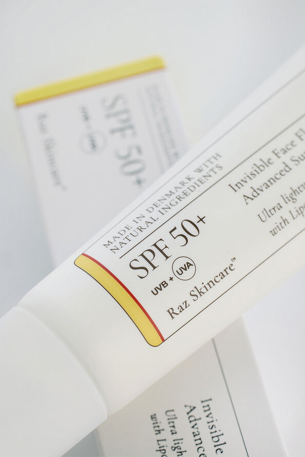 Raz Skincare Raz Skincare Invisible Face Fluid SPF 50
