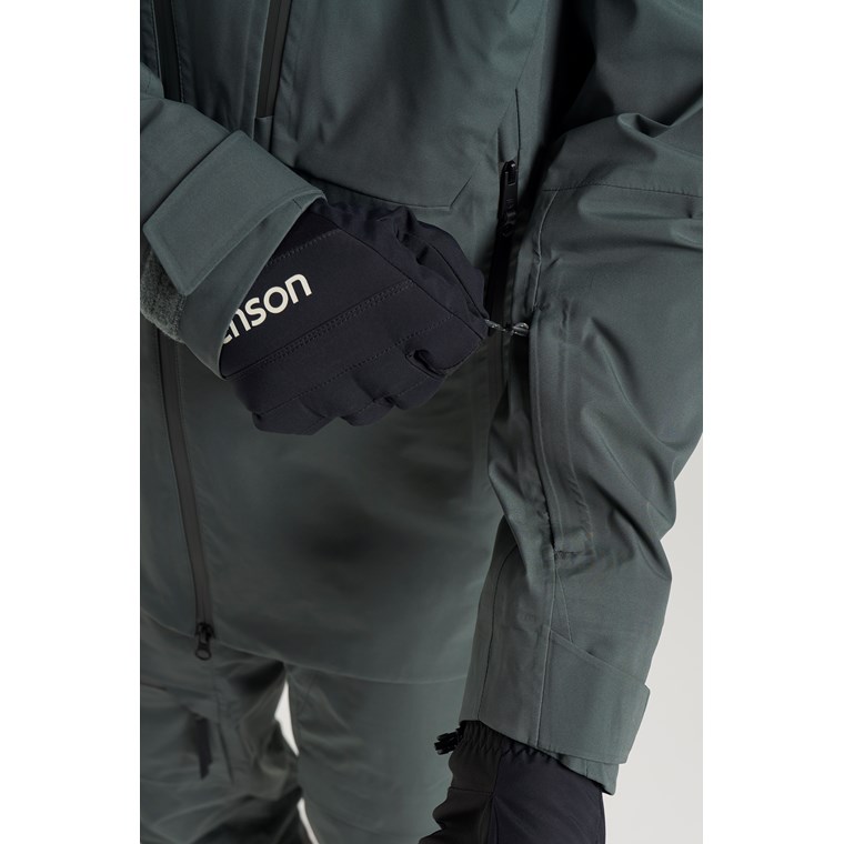 Tenson Shibui Shell JacketMen Coal Green Shell
