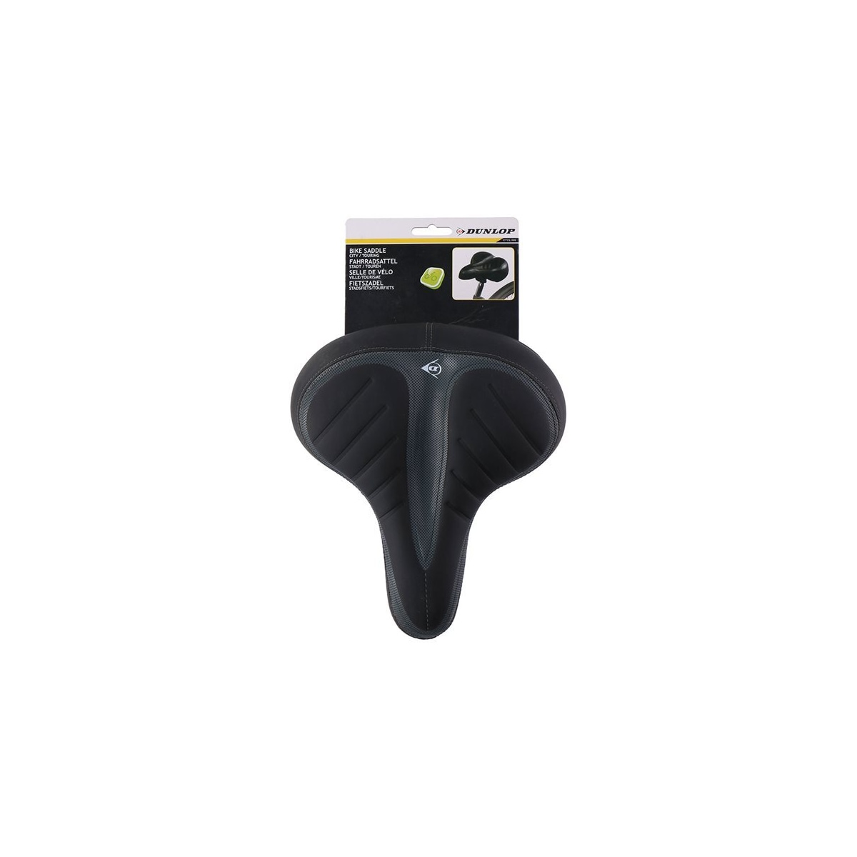 Dunlop Sykkelsete 25x21x12cm