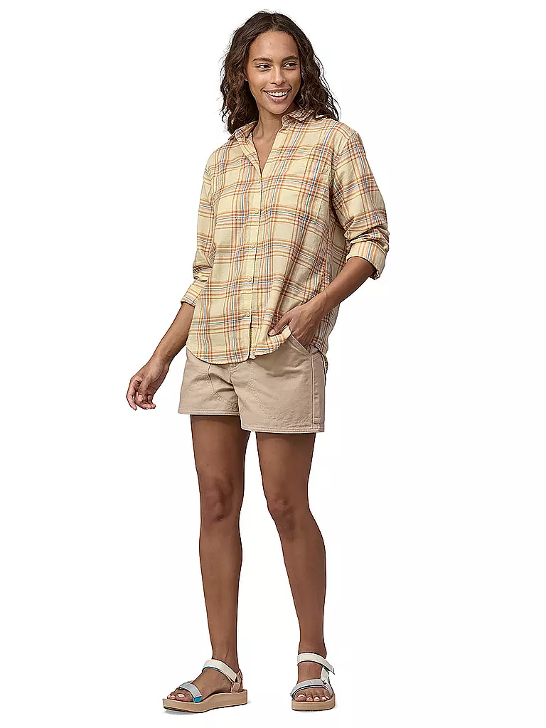 PATAGONIA Hemdbluse  creme