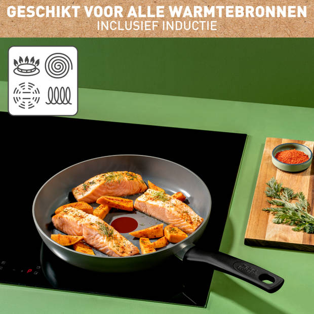 Tefal Reinvent keramische koekenpan 20 cm