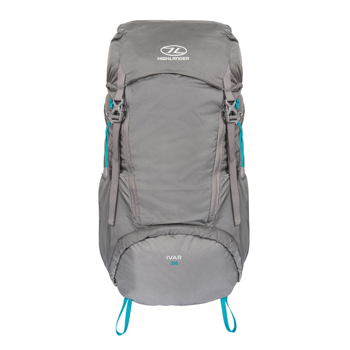 Highlander ivar 38l dames rugzak - grey