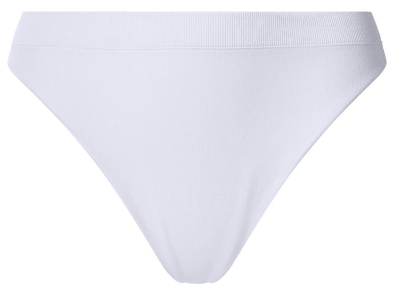 Set van 3 geribde dames strings