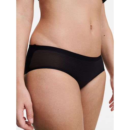 Chantelle Softstretch Stripes Hipster Trusser, Black