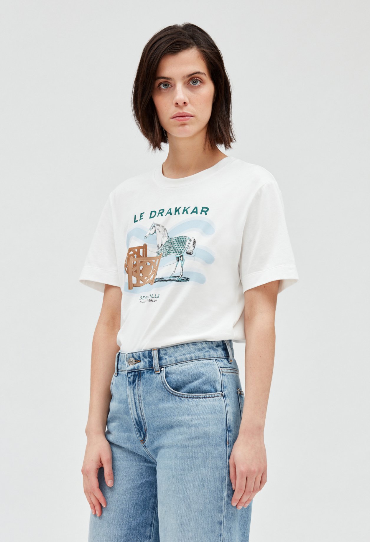 T-shirt Le Drakkar ecru