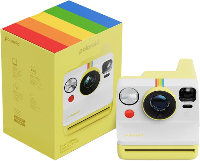Polaroid Now Gen. 3 instantkamera (gul)
