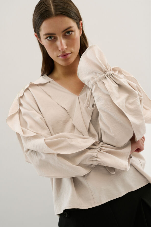 Karen by Simonsen KBPenelope Blouse Silver cloud