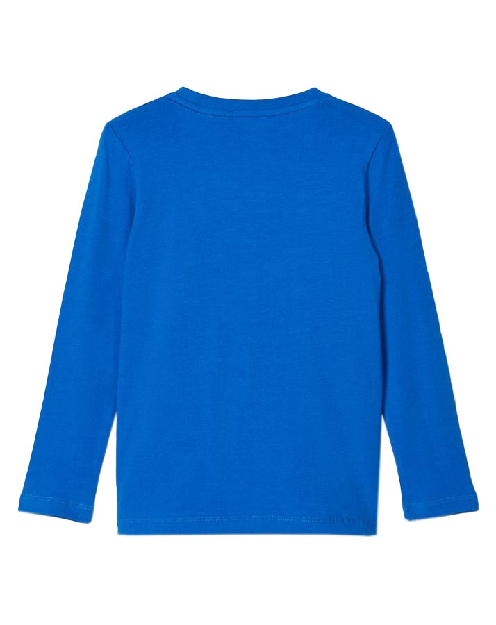 Langarmshirt NMMSUPERHERO PABLO in blau