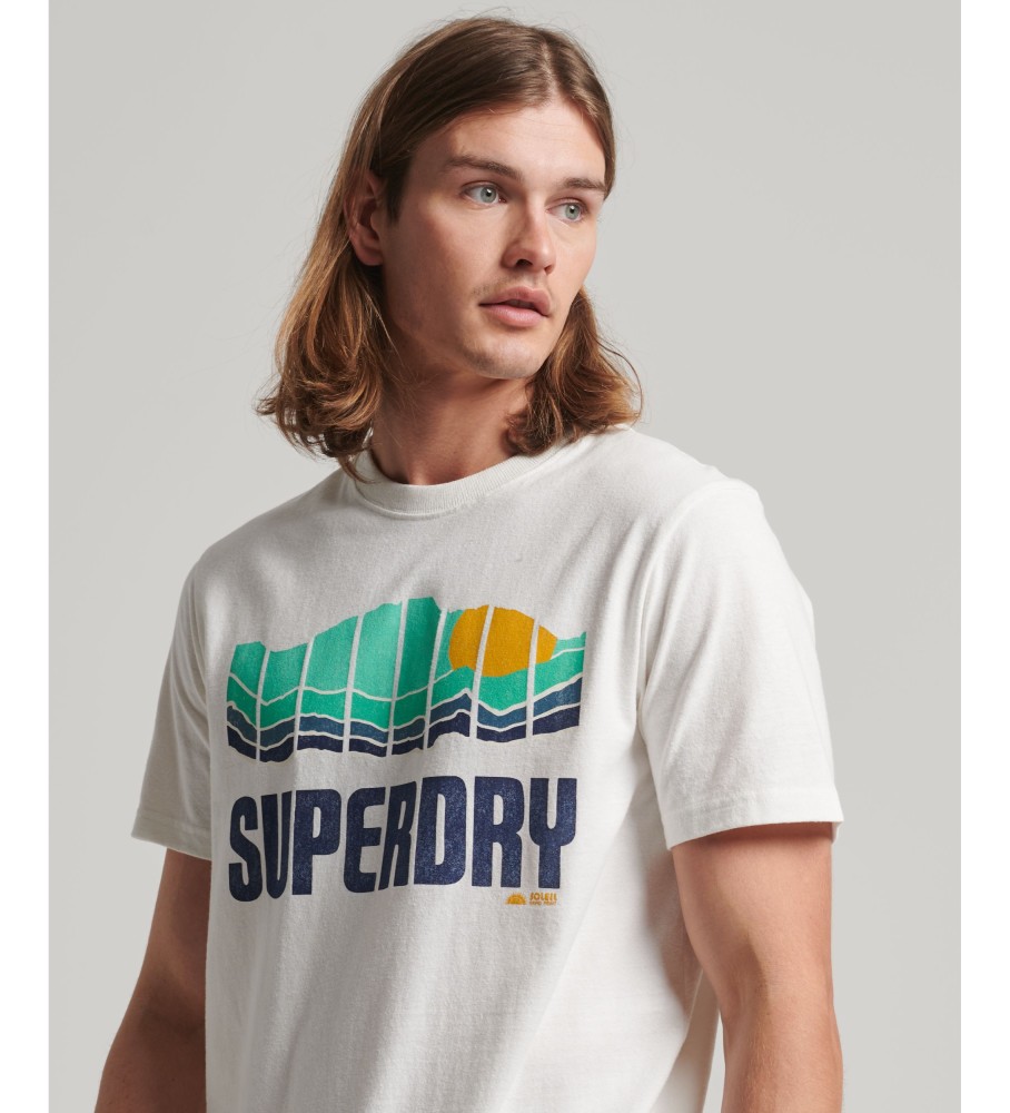 Camiseta Superdry Vintage Logo Great Outdoors Branca