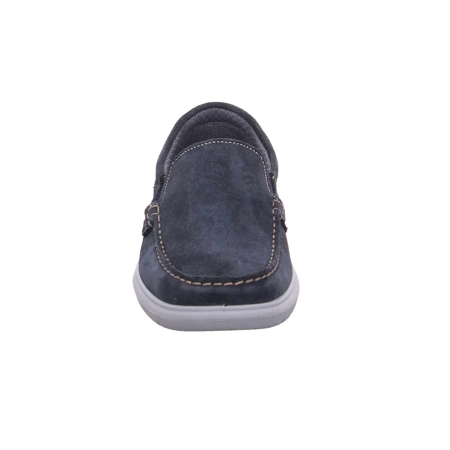 IMAC Halbschuh-Schlüpfer Blau Leder