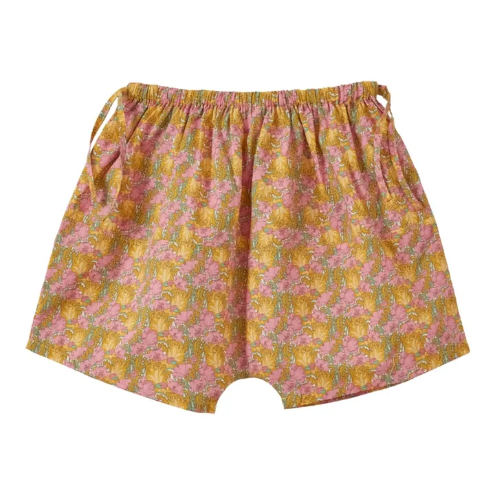 Caramel Short Fleuri Lovage | Jaune
