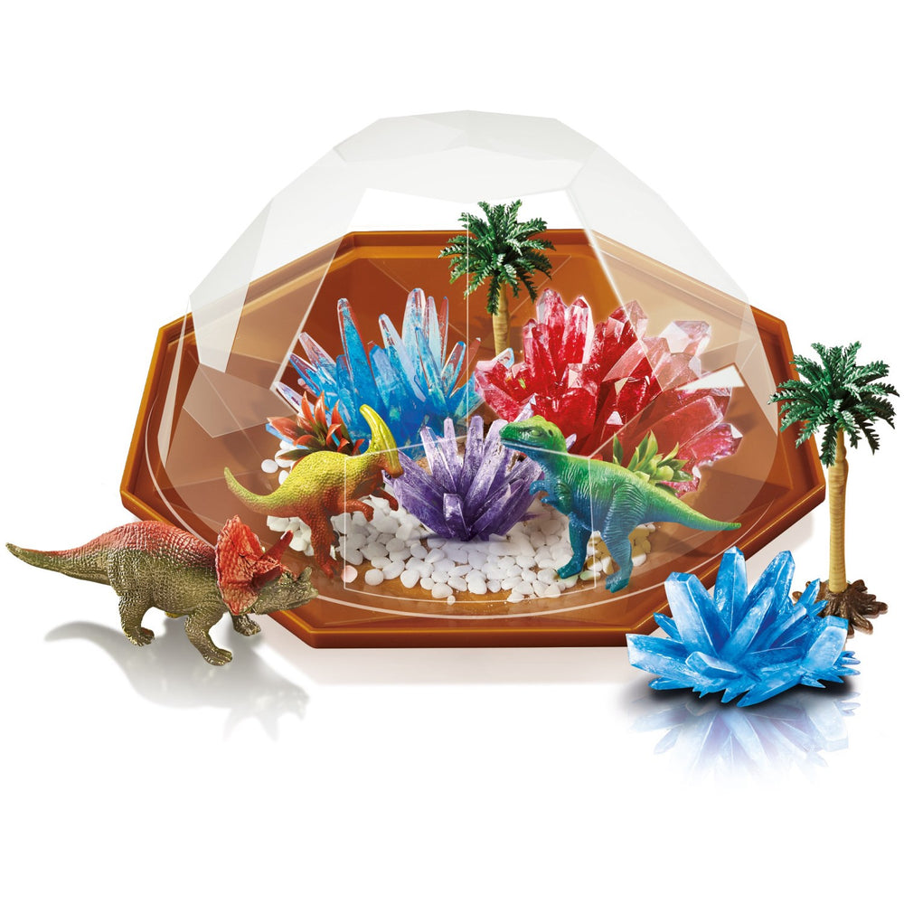Køb 4M Crystal Growing / Dinosaur Crystal Terrarium (EU)