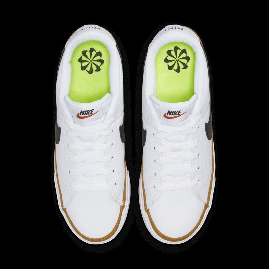 Nike Court Legacy Next Nature Women WHITE/BLACK-DESERT OCHRE-TEAM ORANG