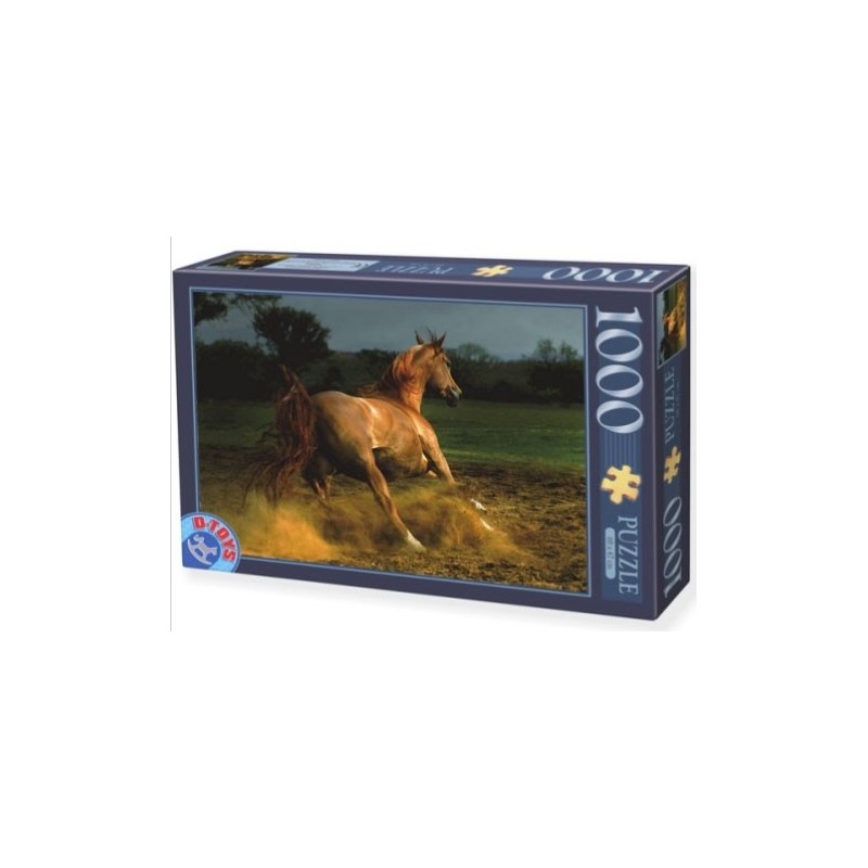Puzzle 1000 pièces - Cheval marron