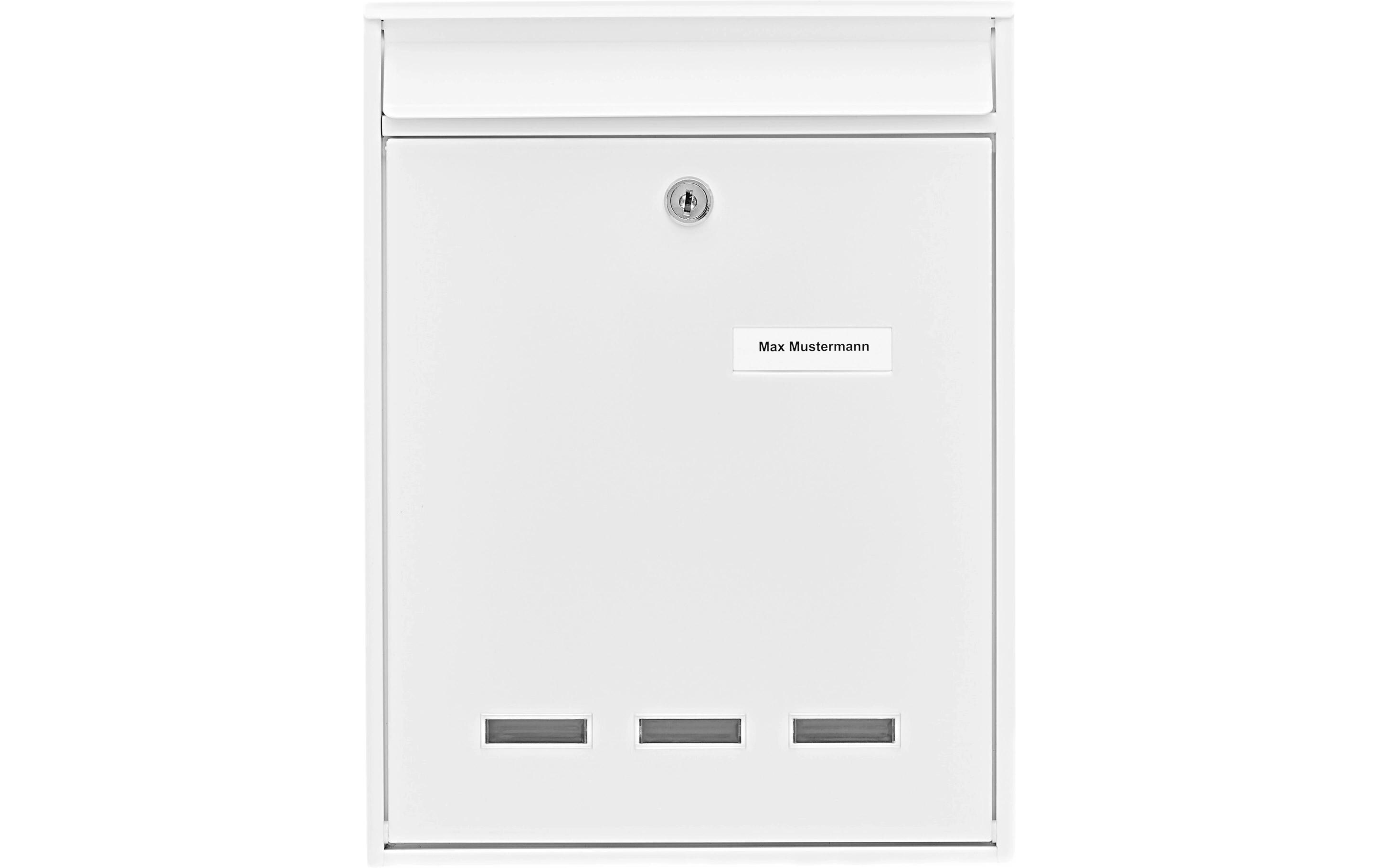 Briefkasten KÖLN 872 W WeissBriefkasten