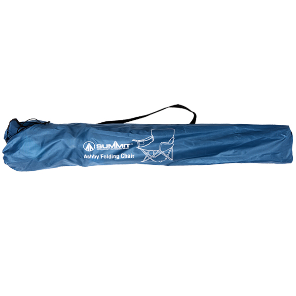 CAMPING ASHBY Stuhl blau Bis 100kg, 50x81x80cm
