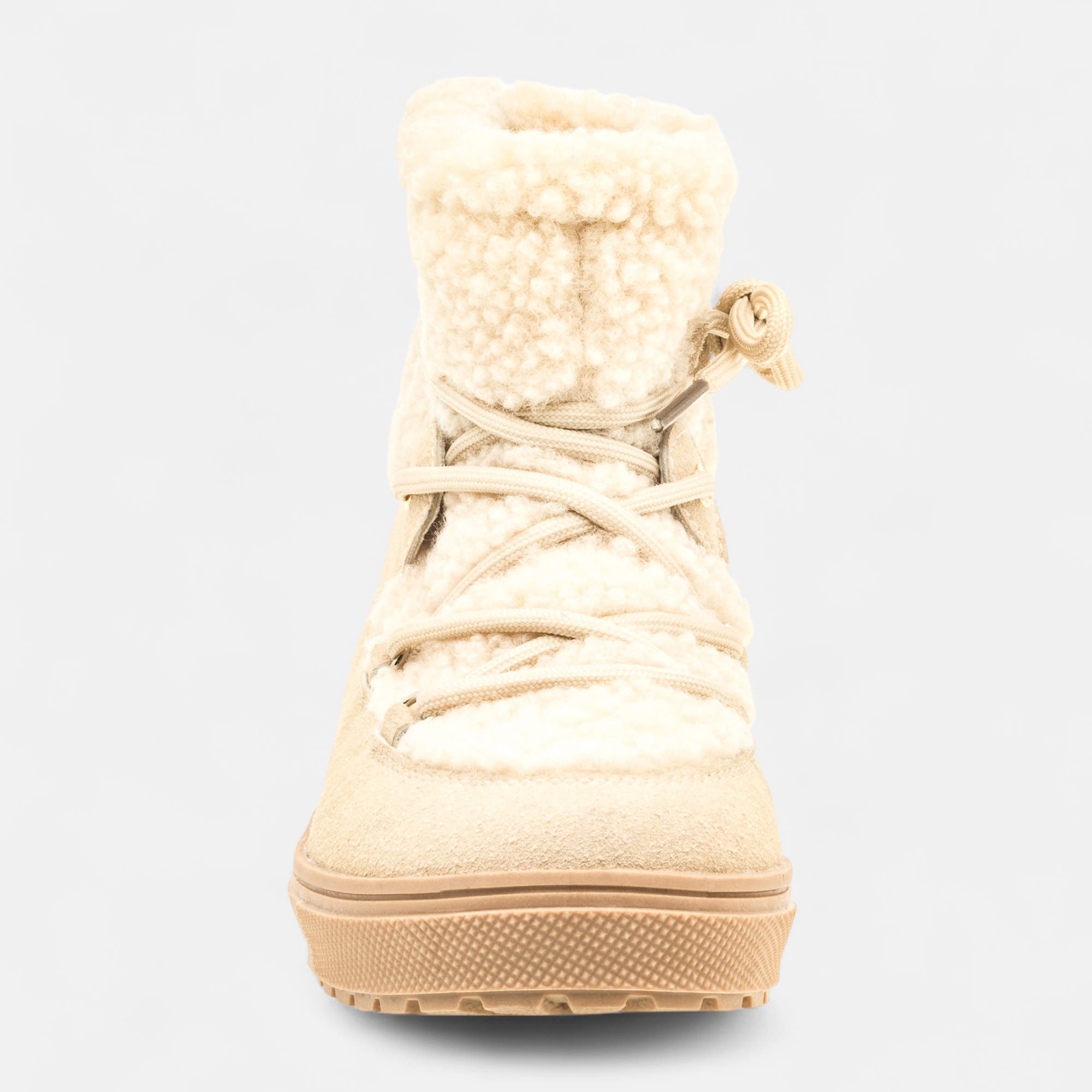 Bottines Fille beige