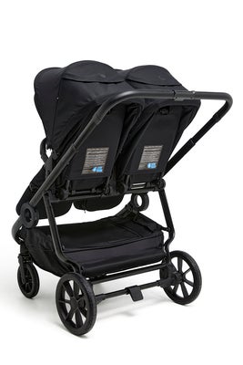 Beemoo Pro Twin 2 Søskenvogn, Coffee Black