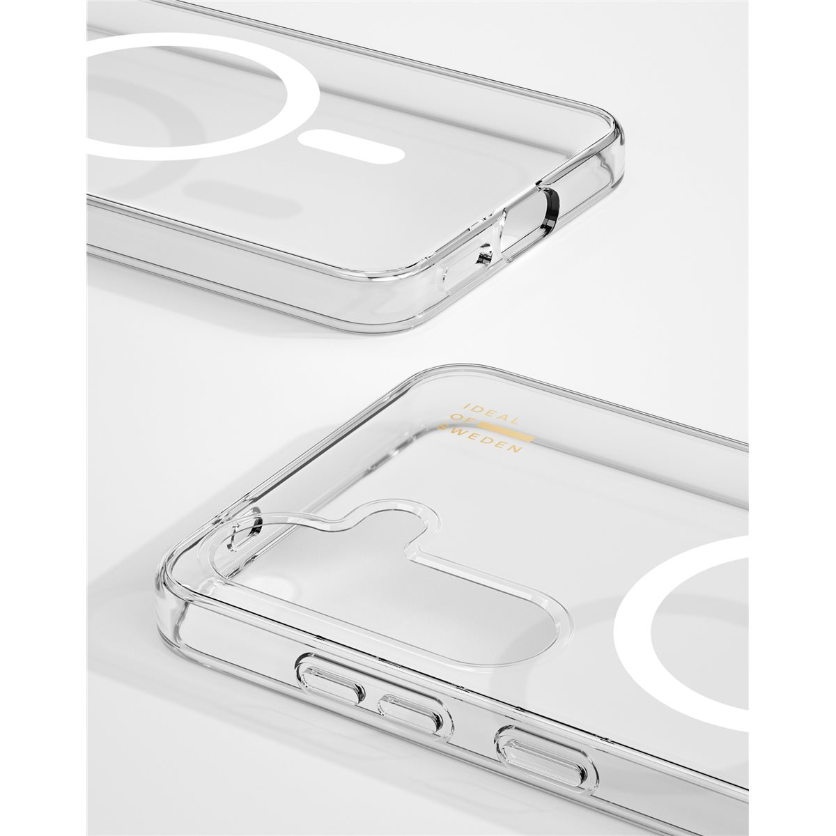 Samsung Galaxy S25 Hardcase Hülle Clear Case Designer MagSafe-Modul (IDCLCMS-S25-471) - Transparent