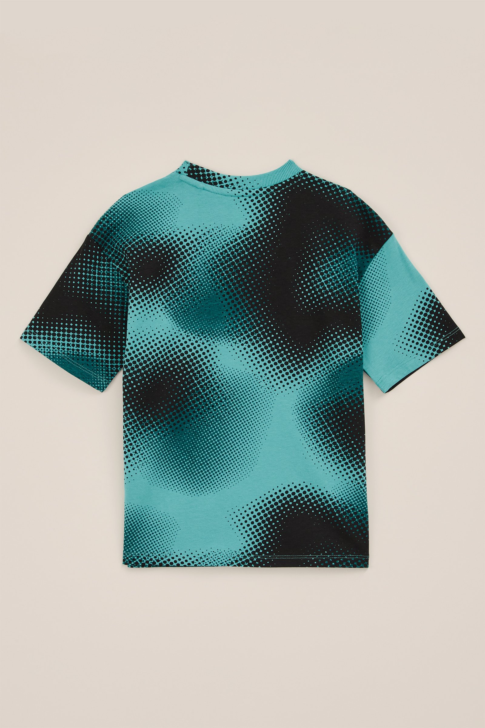 Jongens T-shirt met dessin WE Fashion Zeegroen