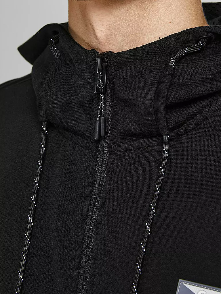 JACK & JONES Sweatjacke JCOAIR schwarz