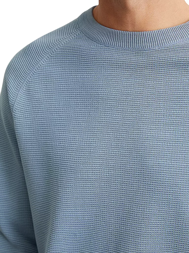 MARC O'POLO Pullover hellblau