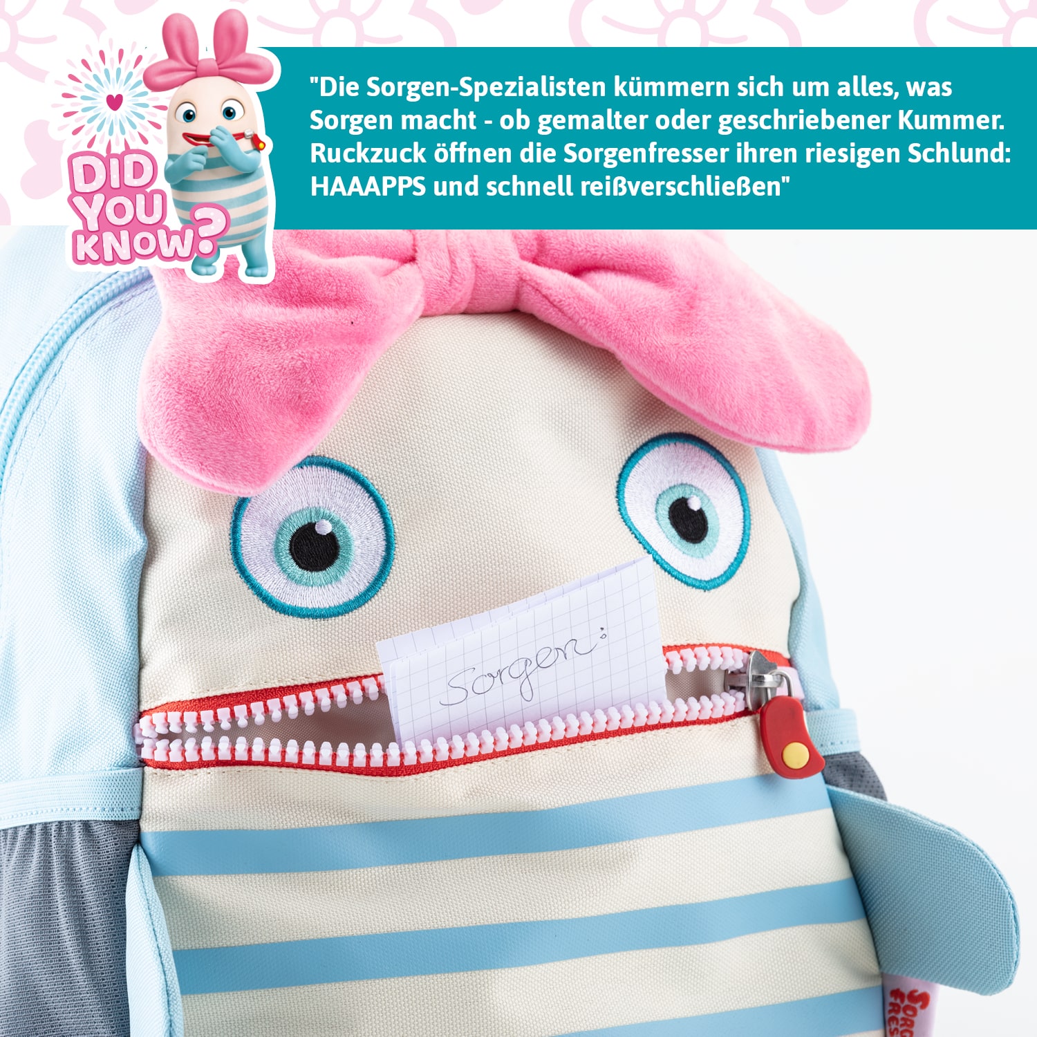 Skandika Zorgeneter Lilli kinderrugzak