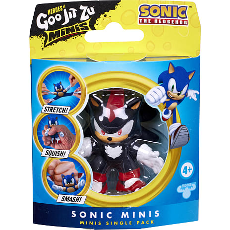 Goo Jit Zu Sonic strækbar figur - flere varianter - assorteret