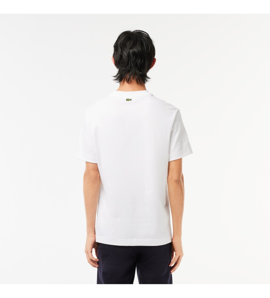 Camiseta Lacoste Crocodilo Branca