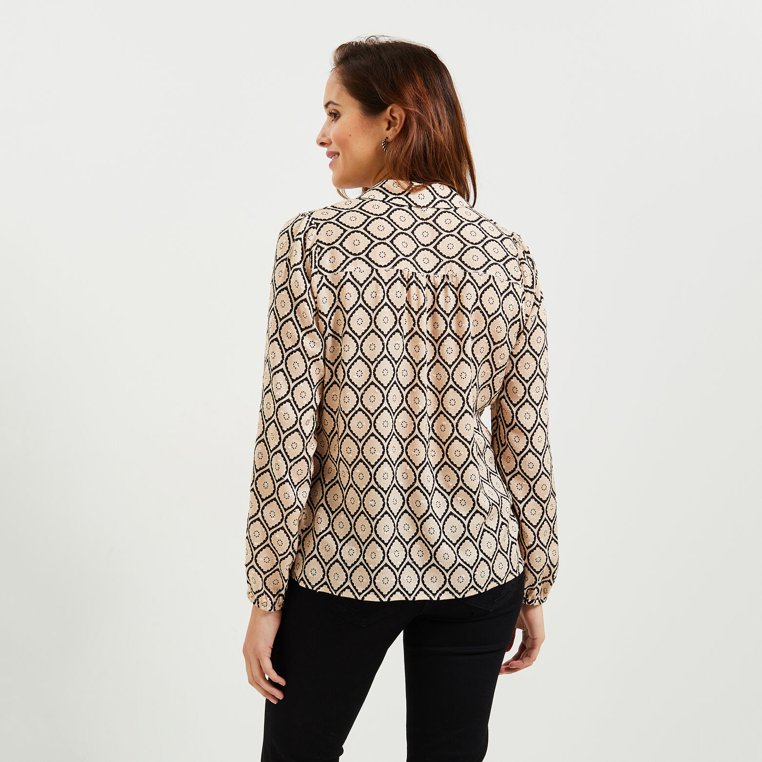 Blouse imprimée femme
