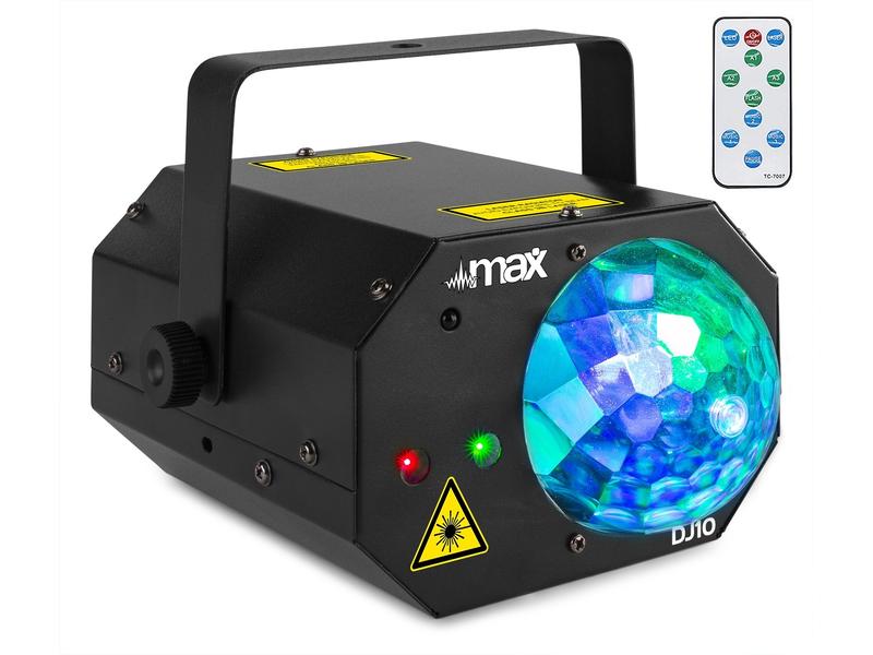 MAX Lichteffekt DJ10 Jelly Moon Jelly Moon mit rotem und grünem Laser