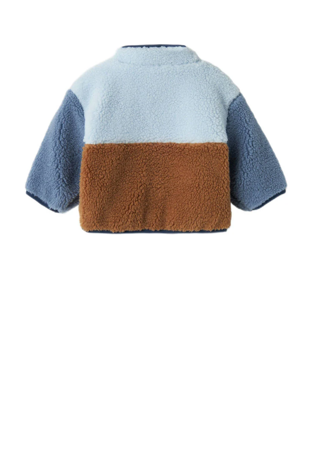 NAME IT teddy jas blauw
