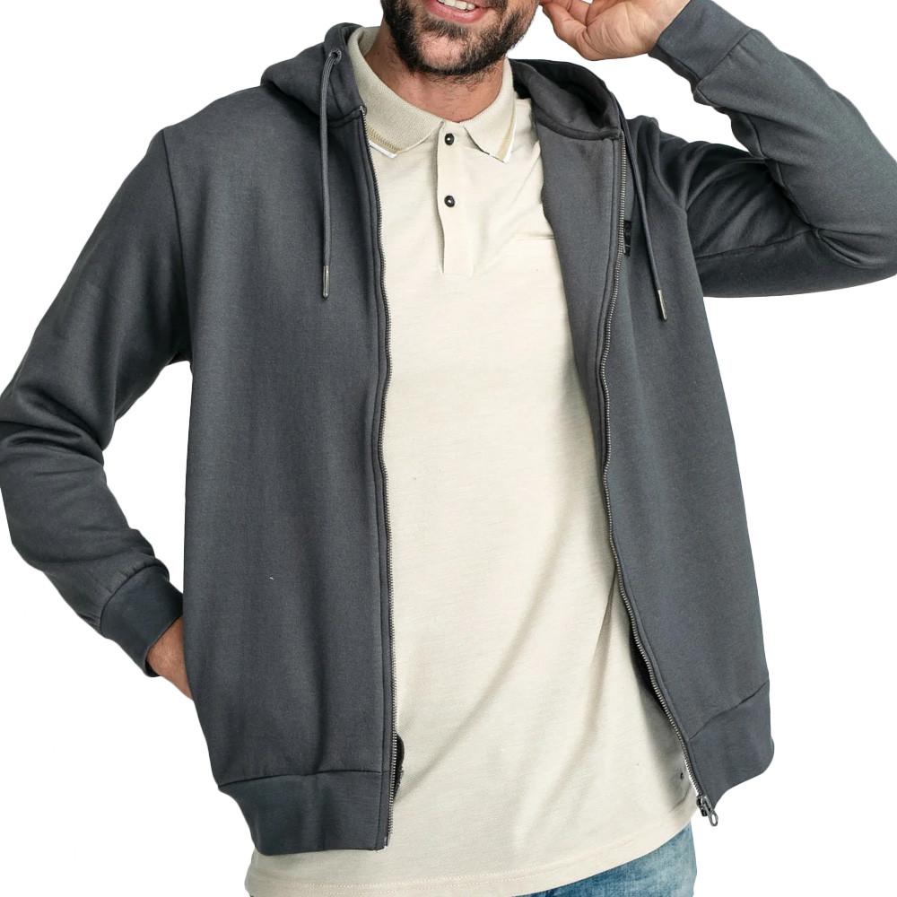 Petrol Industries Sweat à Capuche Gris Homme Petrol Industries Sweater