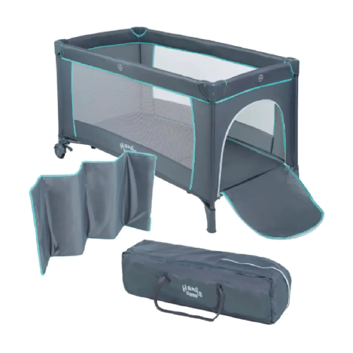 HANKSKIDS Lit de voyage pliable
