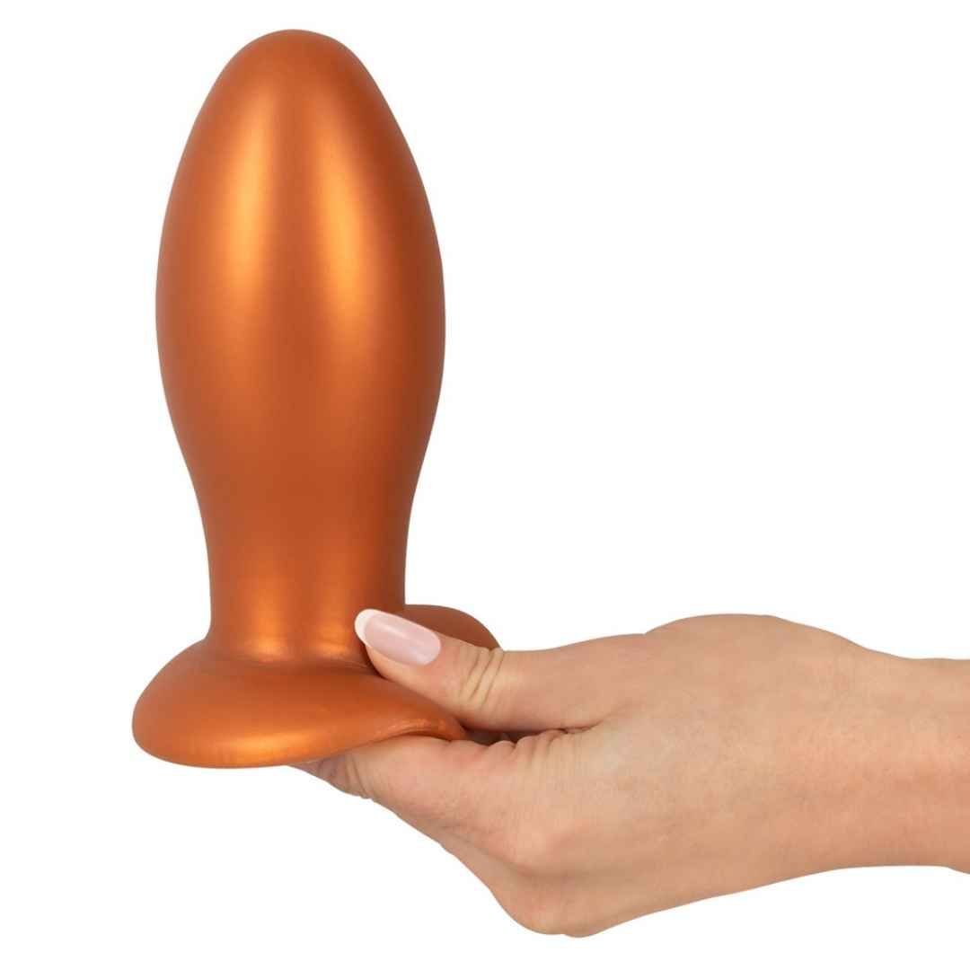 Analplug aus Liquid Silicone mit Saugfuß, ANOS
